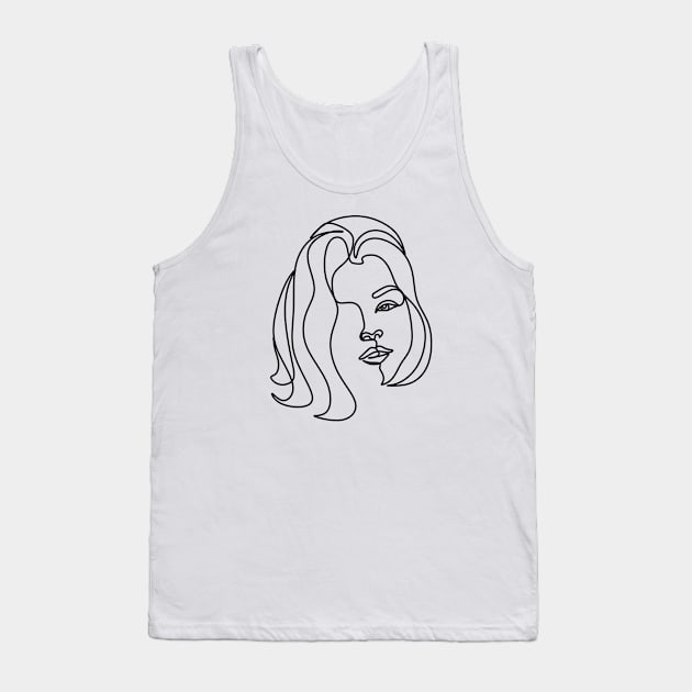 Confident woman Tank Top by designswithalex